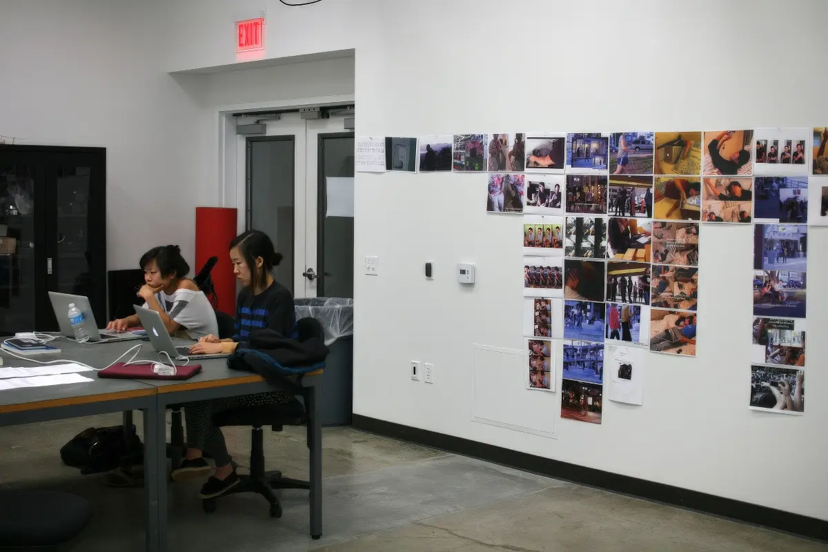 Curious Rituals work room