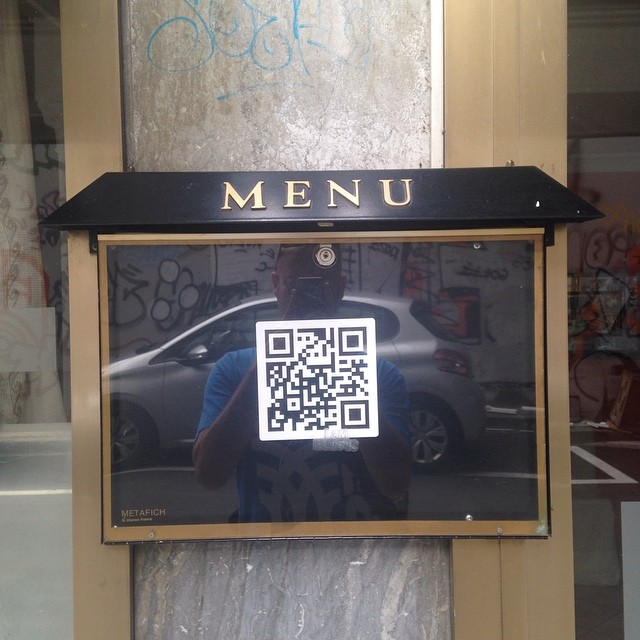 QR menu
