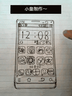 Update: another curious example found here, it looks like UX prototyping.